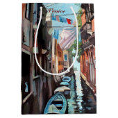 Sac Cadeau Moyen Petit canal vénitien (Devant)