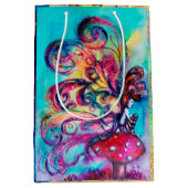 SAC CADEAU MOYEN PETIT ELFÉ DE CHAMPIGNONS (Devant)