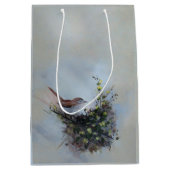 Sac Cadeau Moyen Petit Oiseau (Devant)