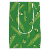 Sac Cadeau Moyen Petit pois doux merci (Dos)