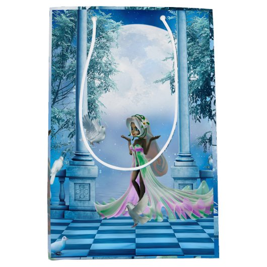 Sac Cadeau Moyen Petite fée (Devant)