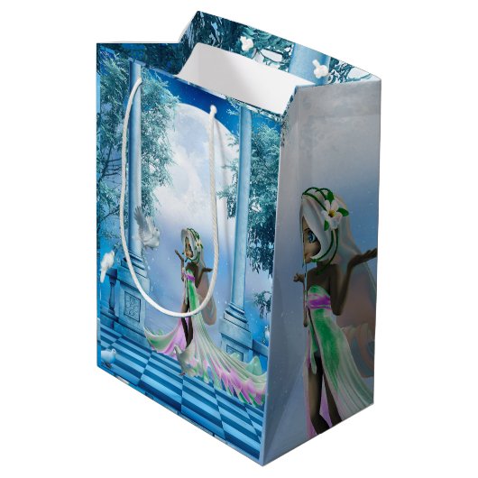 Sac Cadeau Moyen Petite fée (Dos Angle)