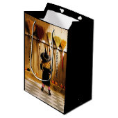 Sac Cadeau Moyen Petite Sorcière Choisir Une Salle (Devant Angle)