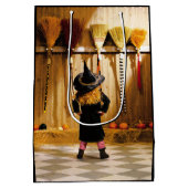 Sac Cadeau Moyen Petite Sorcière Choisir Une Salle (Dos)