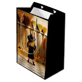 Sac Cadeau Moyen Petite Sorcière Choisir Une Salle (Dos Angle)