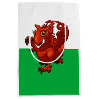 Peu de bande dessinée rouge de drapeau de dragon