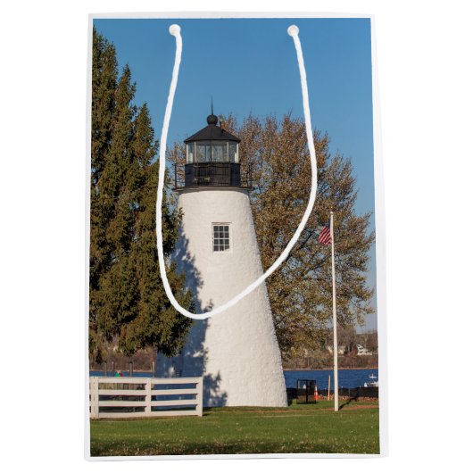 Sac Cadeau Moyen Phare de Concord Point (Devant)