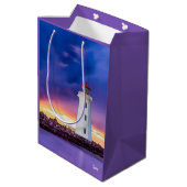 Sac Cadeau Moyen Phare - Sac-cadeau moyen (Dos Angle)