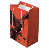 Sac Cadeau Moyen Phoenix Flying Graphic (Dos Angle)