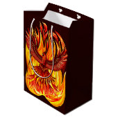 Sac Cadeau Moyen Phoenix mythologique immortelle Créature (Dos Angle)