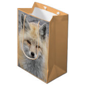 Sac Cadeau Moyen Photo de la faune de Red Fox (Devant Angle)