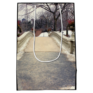 Sac Cadeau Moyen Photo de pont de l'arc de Central Park