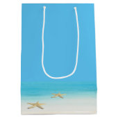 Sac Cadeau Moyen Picket D'Anniversaire Sur Chaise De Plage (Dos)