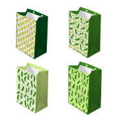 Sac Cadeau Moyen Pickle & Fresh Collection patterned