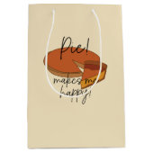 Sac Cadeau Moyen Pie Me Rend Joyeuse Pie (Devant)