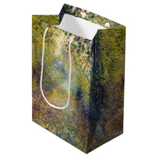Sac Cadeau Moyen Pierre-Auguste Renoir - Dans les bois (Devant Angle)