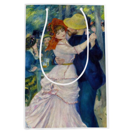 Sac Cadeau Moyen Pierre-Auguste Renoir - Danse à Bougival (Devant)