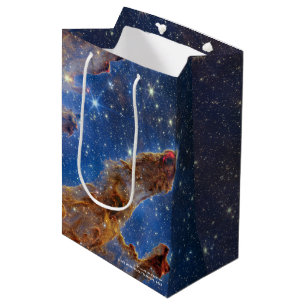 Sac Cadeau Moyen Piliers de la création James Webb Hi-Res 2022