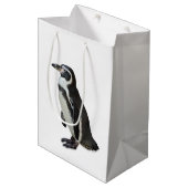 Sac Cadeau Moyen Pingouin (Devant Angle)