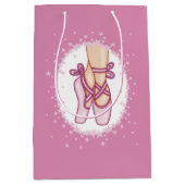 Sac Cadeau Moyen Pink ballerina shoes (Devant)