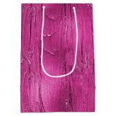 Sac Cadeau Moyen Pink Cake Frosting Anniversaire (Dos)