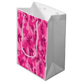 Sac Cadeau Moyen Pink Camo Adventure Power Son Amusement (Devant Angle)