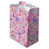 Sac Cadeau Moyen Pink Fairytale Princess (Dos Angle)