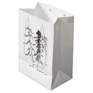 Sac Cadeau Moyen Pins