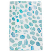 Sac Cadeau Moyen Plage côtière de Sea Glass (Devant)