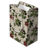 Sac Cadeau Moyen Plante de sorcière apothecaire | Herbes botaniques (Dos Angle)