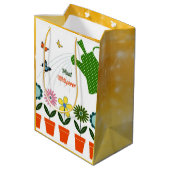 Sac Cadeau Moyen Plante Whisperer - Comment votre jardin grandit-il (Dos Angle)