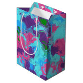 Sac Cadeau Moyen Plaque Abstraite de sirène (Dos Angle)