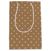 Sac Cadeau Moyen Poche beige mignon (Devant)