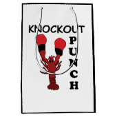 Sac Cadeau Moyen Poignée à bec de langouste (Devant)
