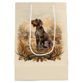 Sac Cadeau Moyen Pointer allemand à poil dur (Dos)