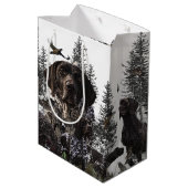 Sac Cadeau Moyen Pointeur à poils courts allemand (Dos Angle)