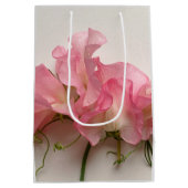 Sac Cadeau Moyen Pois doux roses gros (Dos)