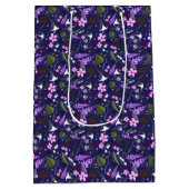 Sac Cadeau Moyen Poison Garden | Toutes les fleurs (Dos)