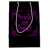 Sac Cadeau Moyen Poison Purple Trick ou Treat Bag (Devant)