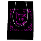 Sac Cadeau Moyen Poison Purple Trick ou Treat Bag (Dos)