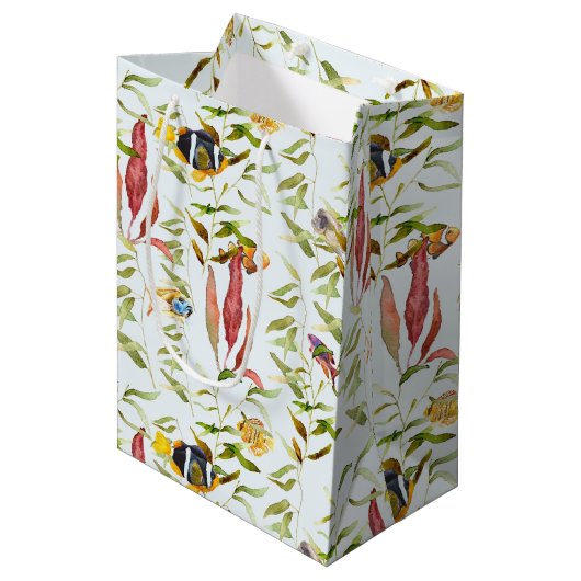 Sac Cadeau Moyen Poisson (Devant Angle)