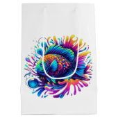 Sac Cadeau Moyen Poisson coloré- (Dos)