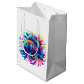 Sac Cadeau Moyen Poisson coloré- (Dos Angle)