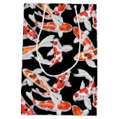 Sac Cadeau Moyen Poisson koi orange et noir (Dos)