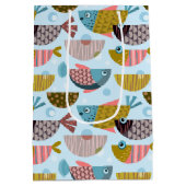 Sac Cadeau Moyen Poisson rétro (Dos)