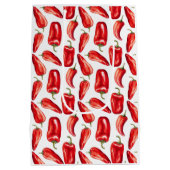 Sac Cadeau Moyen Poivrons rouges chili (Dos)