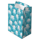 Sac Cadeau Moyen Polar Bear Party (Devant Angle)