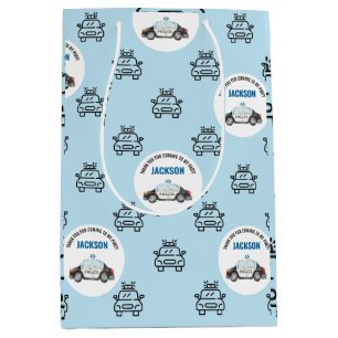 Sac Cadeau Moyen Police Officier Policier Parti d'anniversaire