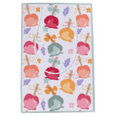 Sac Cadeau Moyen Pommes de bonbons colorées (Devant)