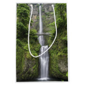 Sac Cadeau Moyen Pont au-dessus de paysage de cascade (Devant)